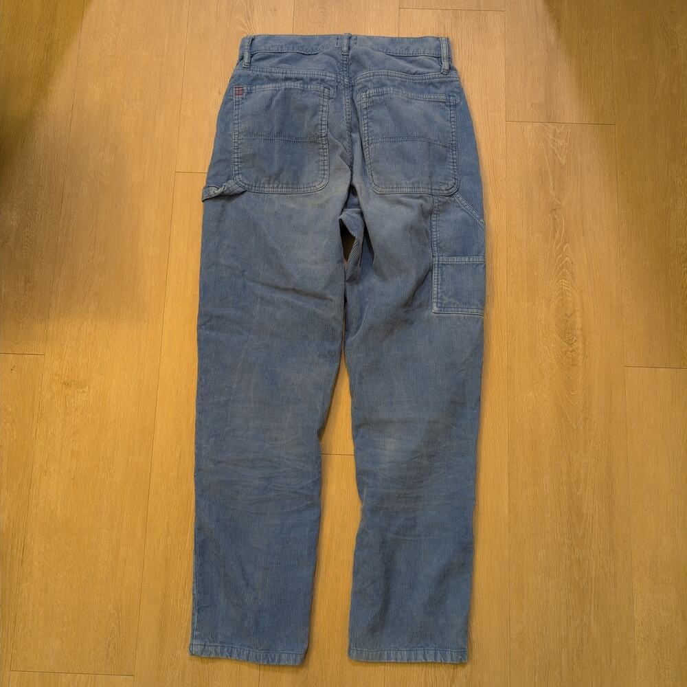 BDG Urban Outfitters Women Size 28 Carpenter Corduroy Pants‎ Grunge Light Blue